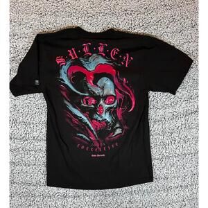 Sullen Art Collective Radek Marszalik T Shirt L Black Graphic Tee NWT